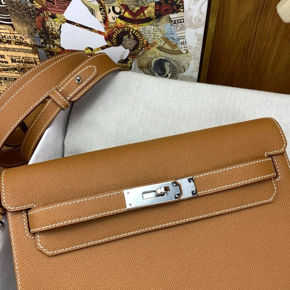 Cozy Hermes Kelly Depeches Pouch 1560