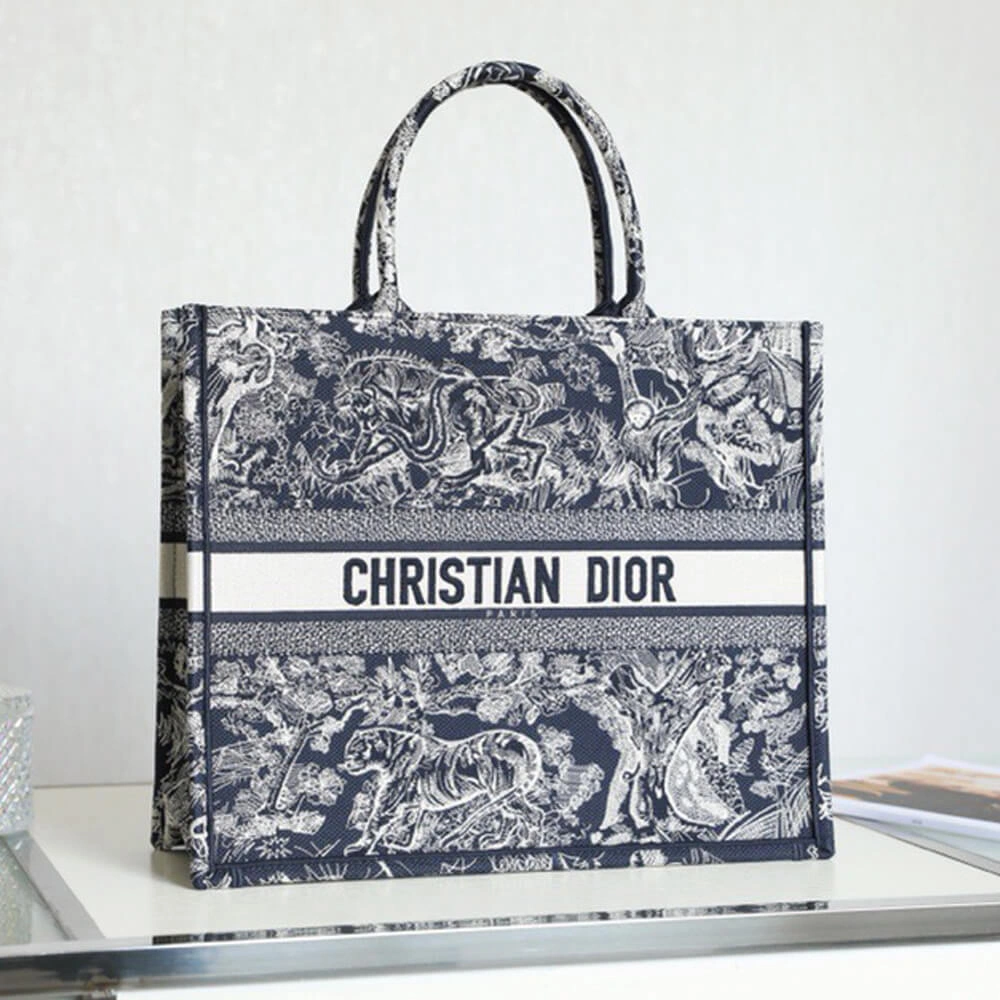 Affordable LARGE DIOR BOOK TOTE 1352