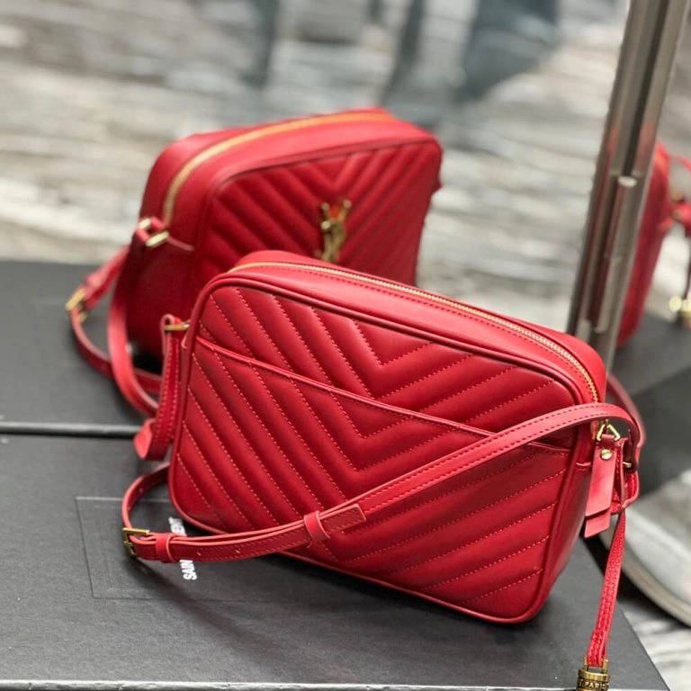 LOU CAMERA BAG IN QUILTED LEATHER Stretchable 1458