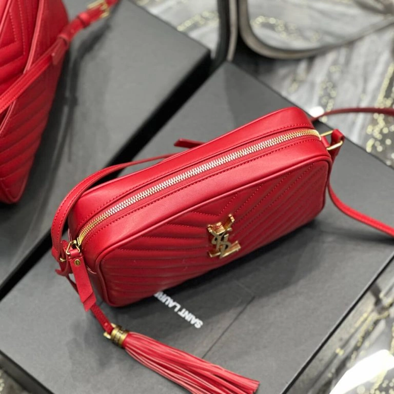 LOU CAMERA BAG IN QUILTED LEATHER Stretchable 1458