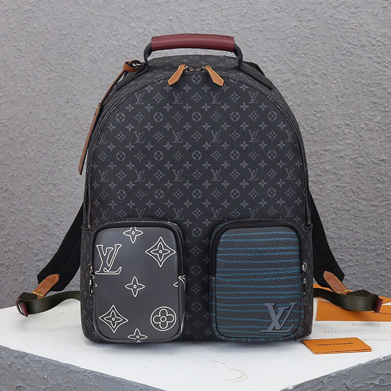 LV Backpack Multipocket Durable 673