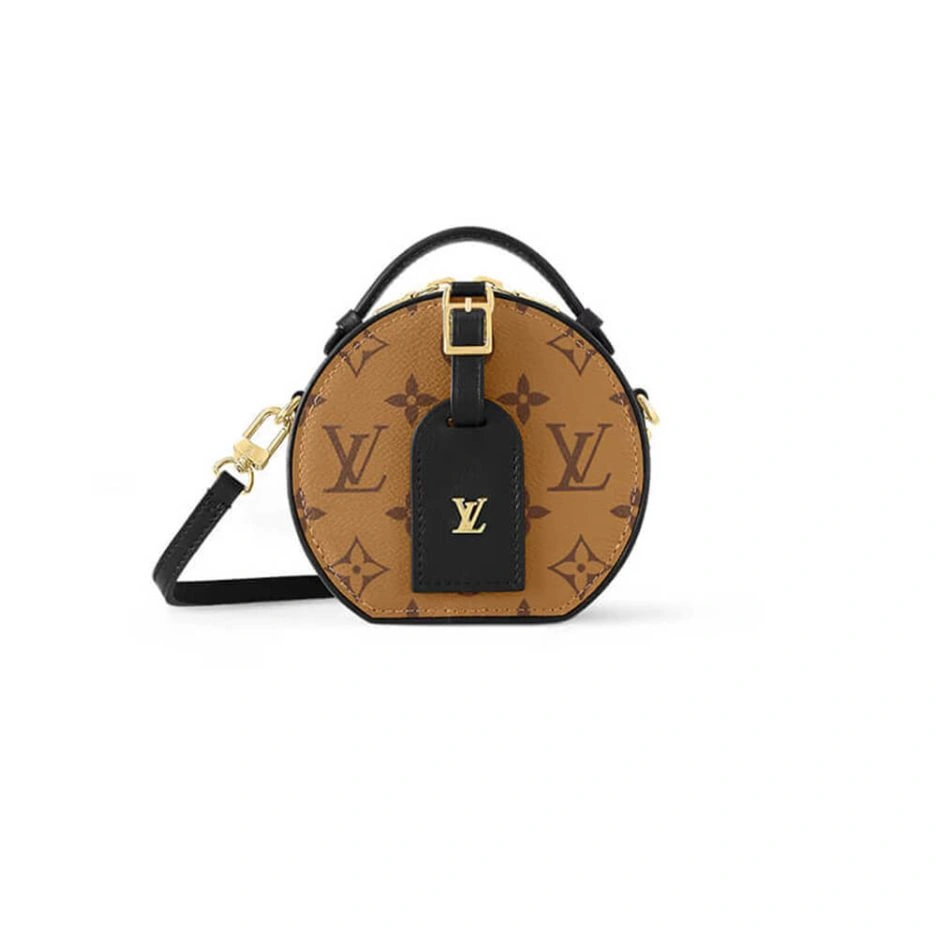LV Boite Chapeau Souple MM Classic 398