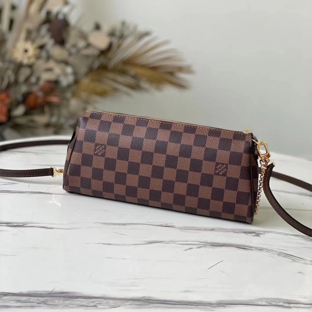 Elegant LV Eva Clutch Shoulder Bag 2 Way Bag 452
