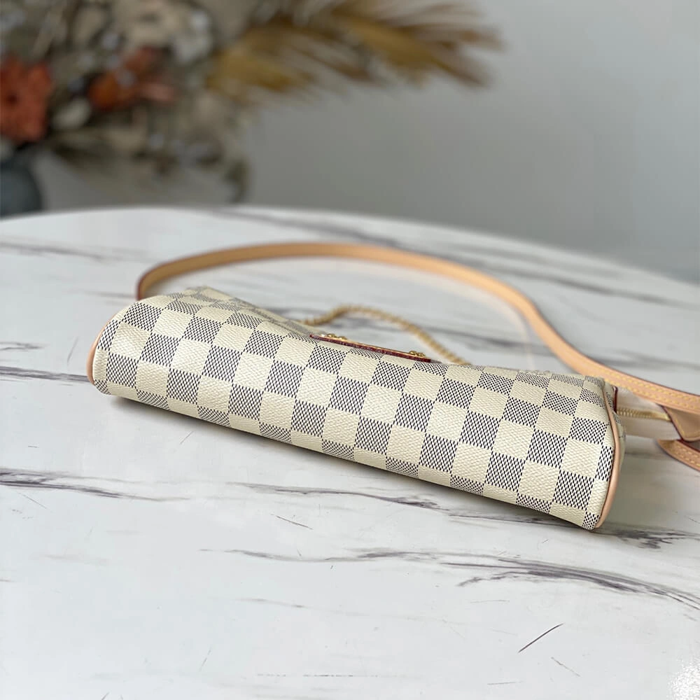 LV Eva Clutch Shoulder Bag 2 Way Bag Practical 451