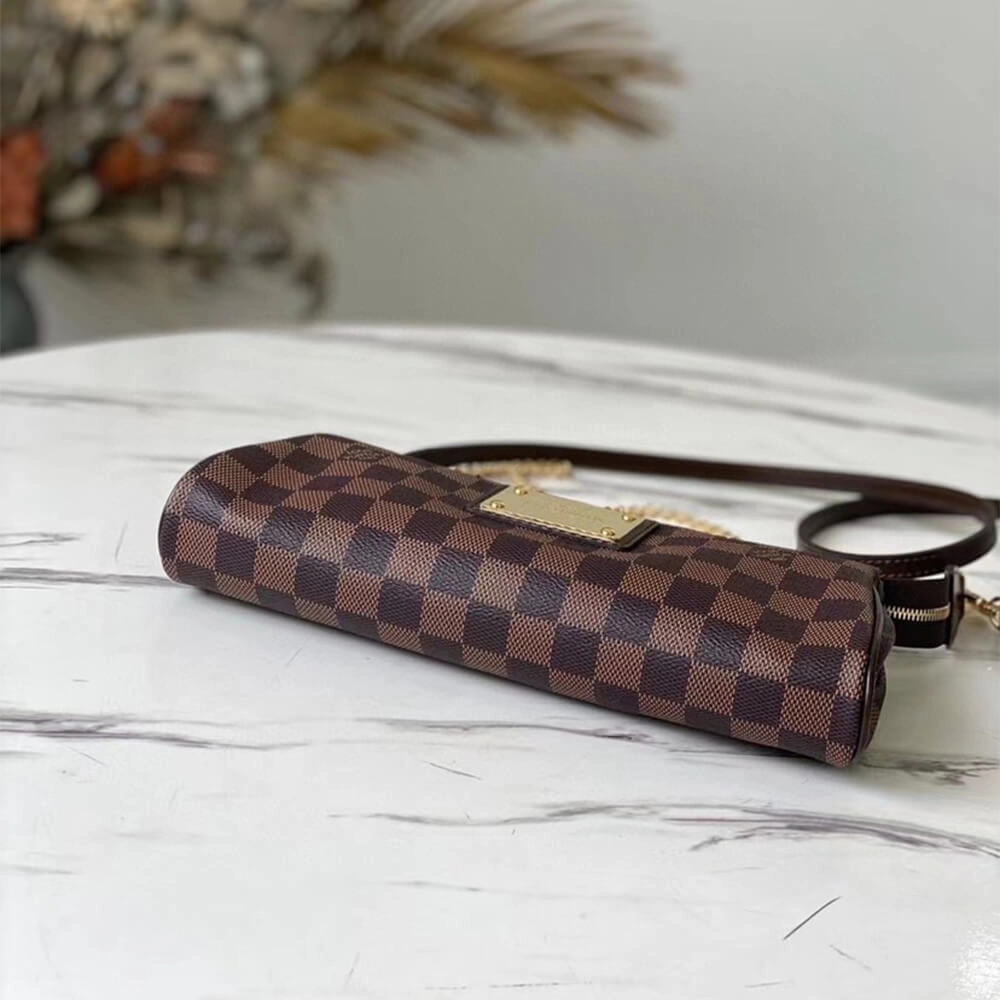 Elegant LV Eva Clutch Shoulder Bag 2 Way Bag 452