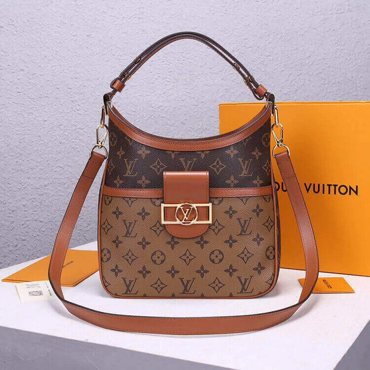 LV Hobo Dauphine PM Handbag WaterResistant 729