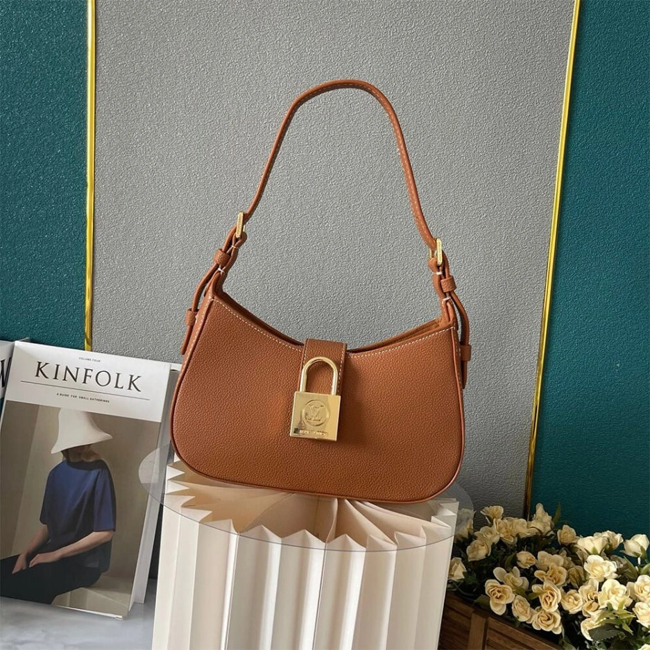 LV Low Key Shoulder Bag Sleek 423