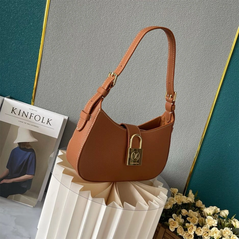 LV Low Key Shoulder Bag Sleek 423