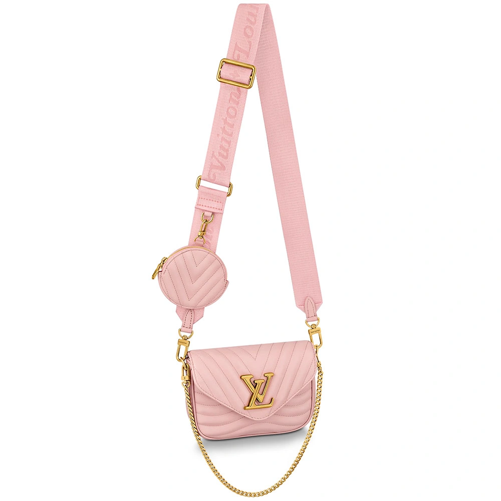 Vibrant LV New Wave Multi Pochette Handbag 812