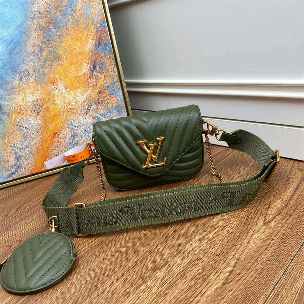 LV New Wave Multi Pochette Handbag Modern 809