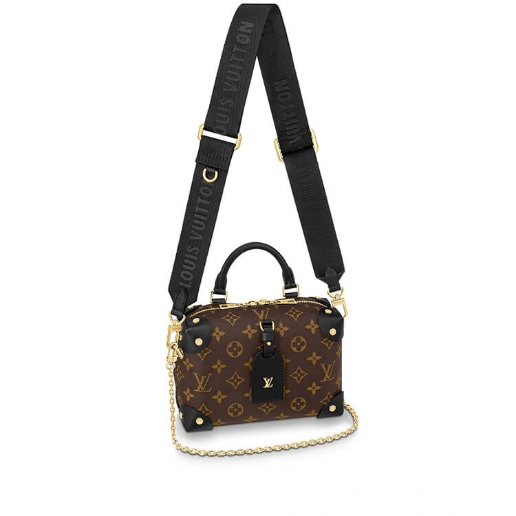 Lightweight LV Petite Malle Souple Handbag 762