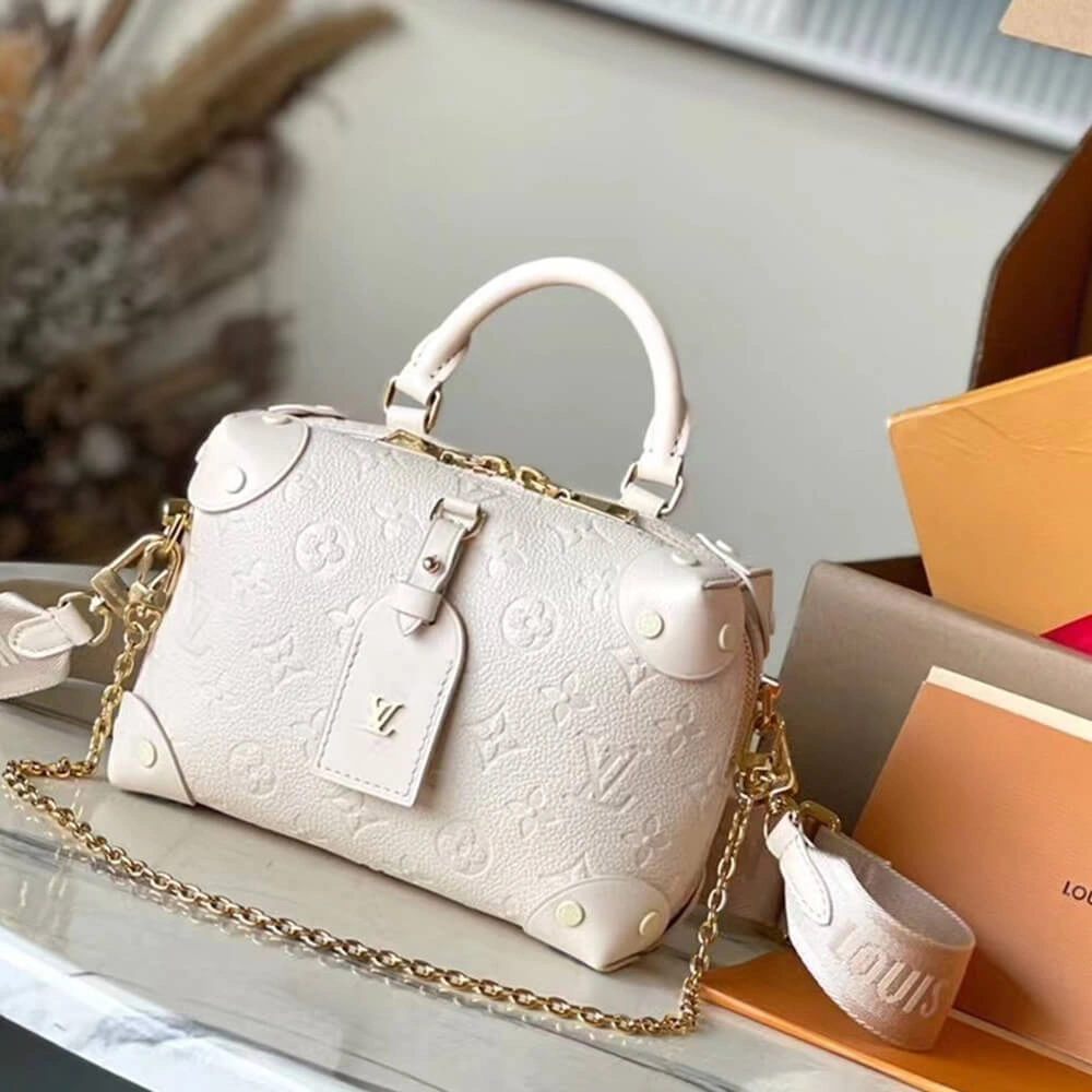 LV Petite Malle Souple Handbag Popular 409