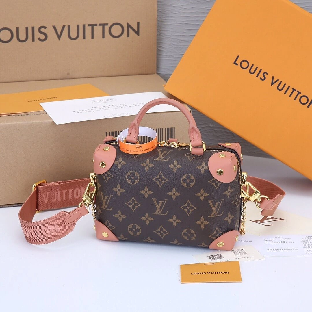 Original LV Petite Malle Souple Handbag 411