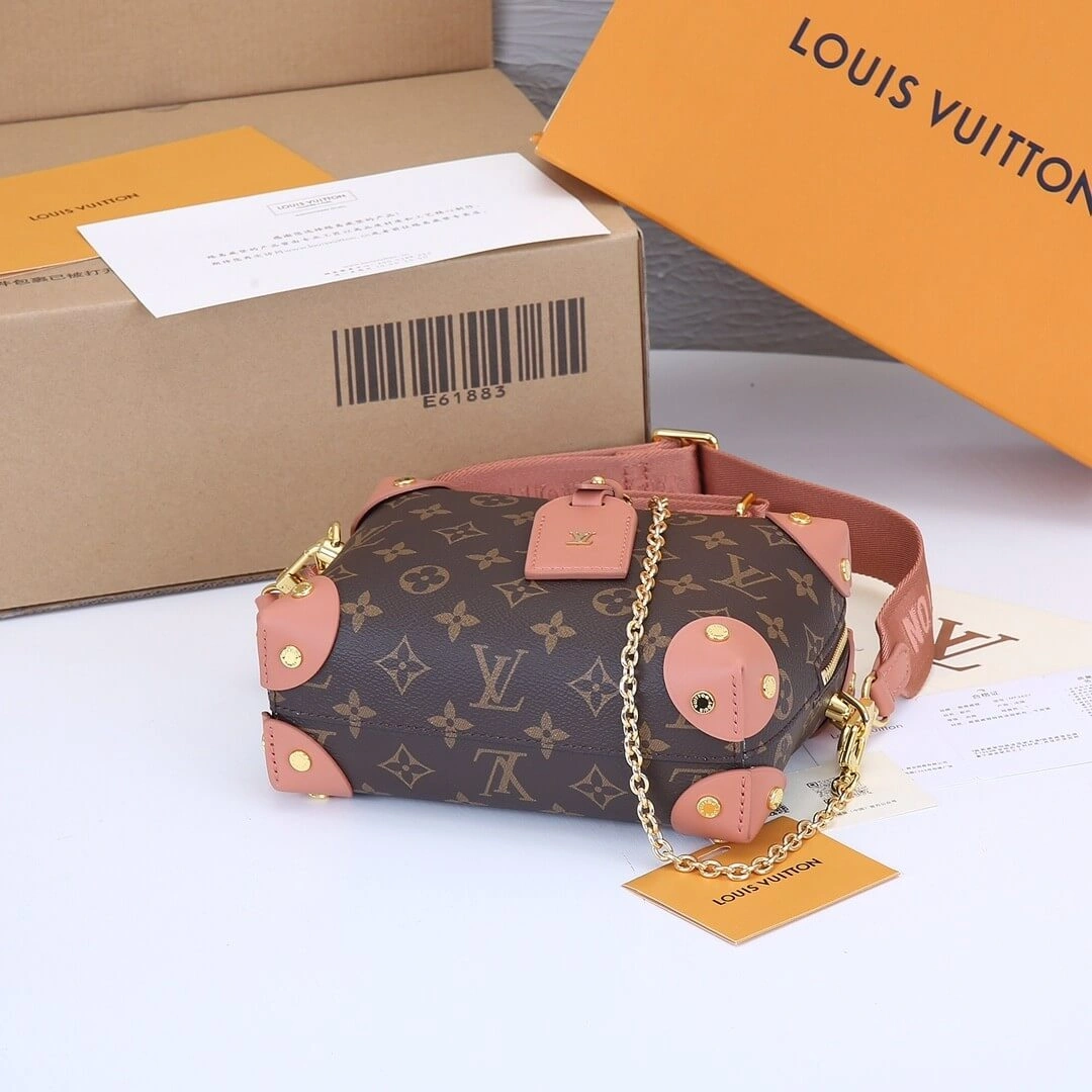 Original LV Petite Malle Souple Handbag 411