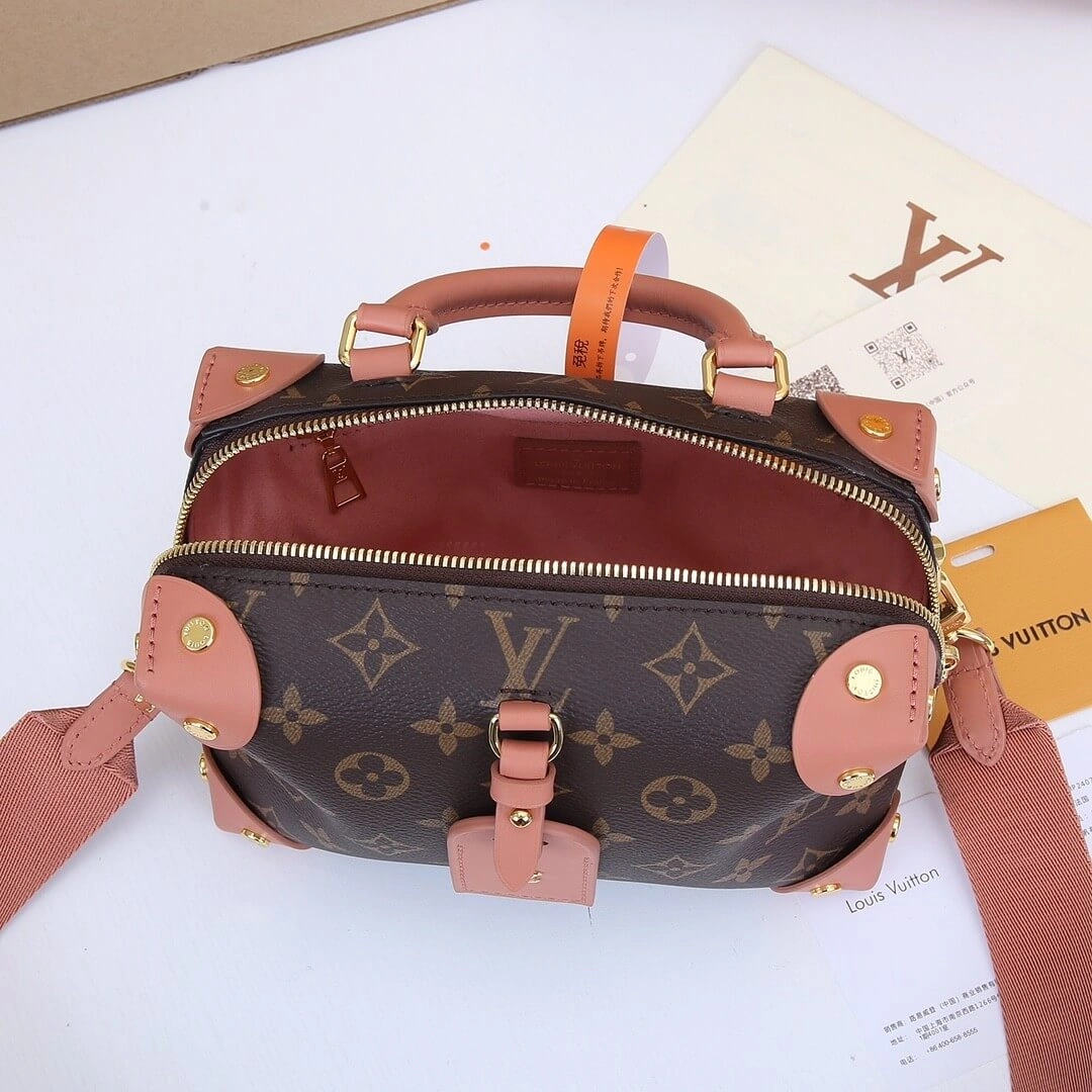 Original LV Petite Malle Souple Handbag 411