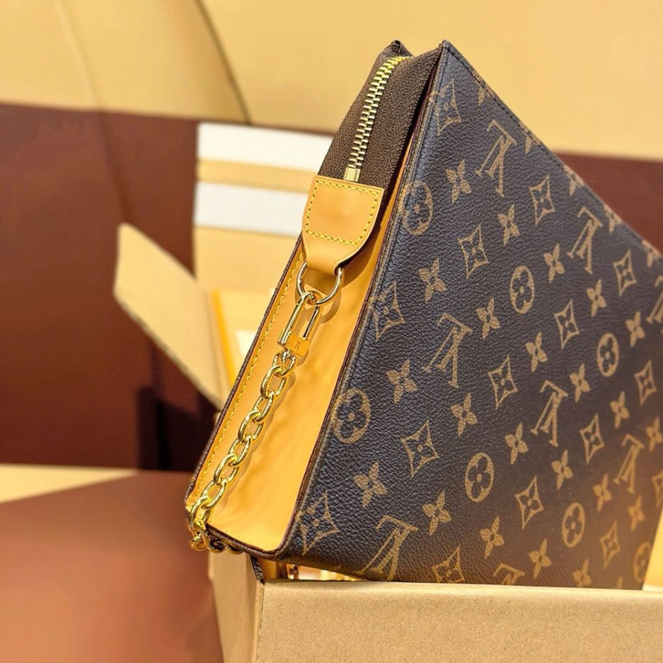 Supportive LV Toiletry Pouch On Chain 358