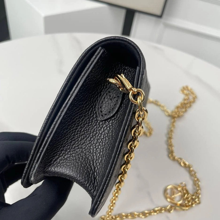 WaterResistant LV Wallet On Chain Lily 375