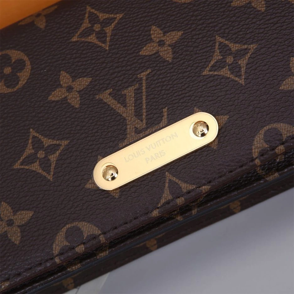 Contemporary LV Wallet On Chain Lily 366