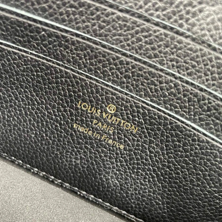 WaterResistant LV Wallet On Chain Lily 375