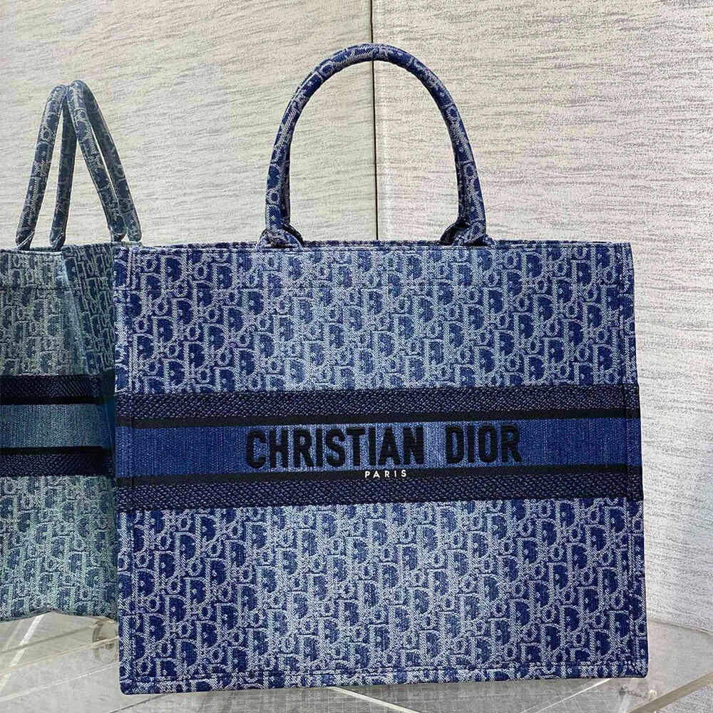 AllSeason Large Dior Book Tote 1279