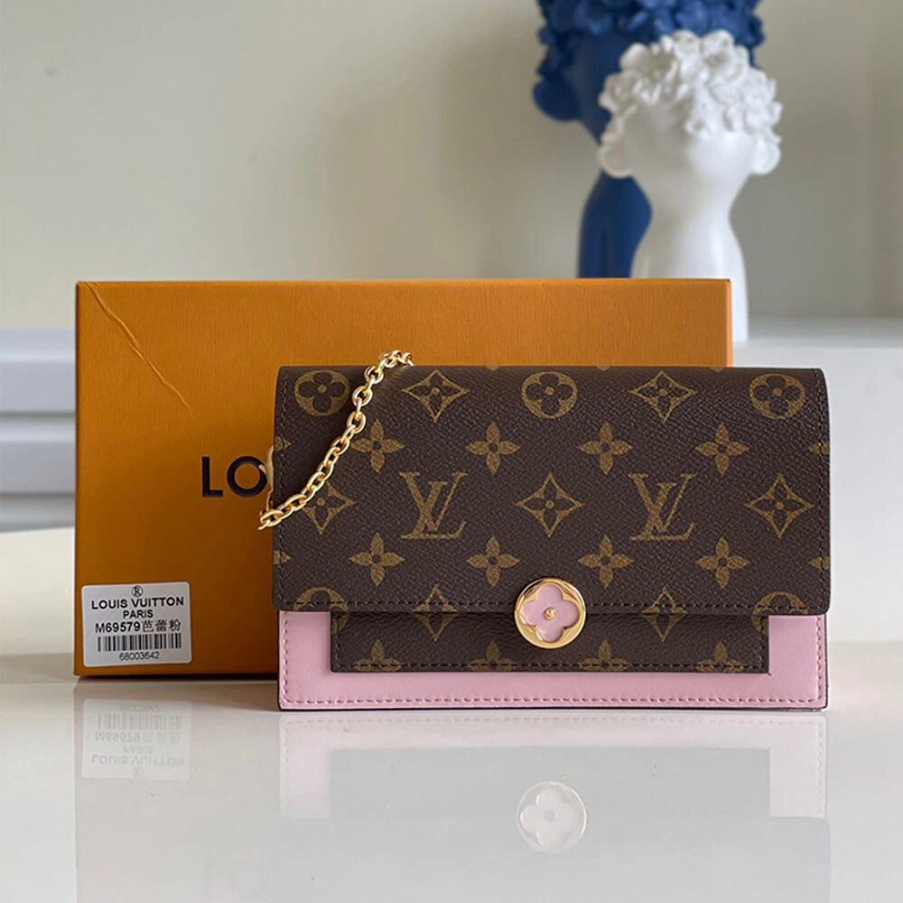 Louis Vuitton FLORE CHAIN WALLET BestValue 515