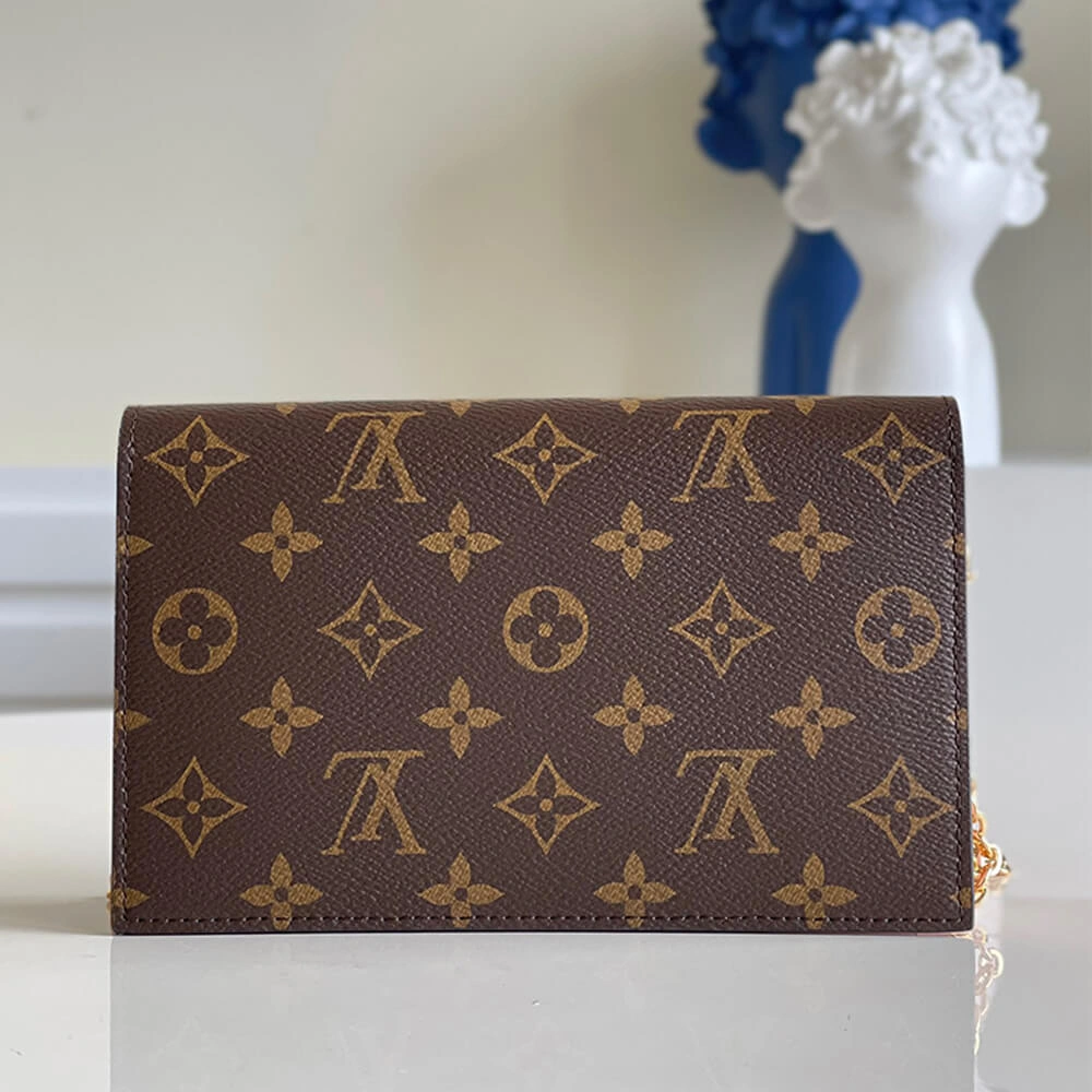 Louis Vuitton FLORE CHAIN WALLET BestValue 515