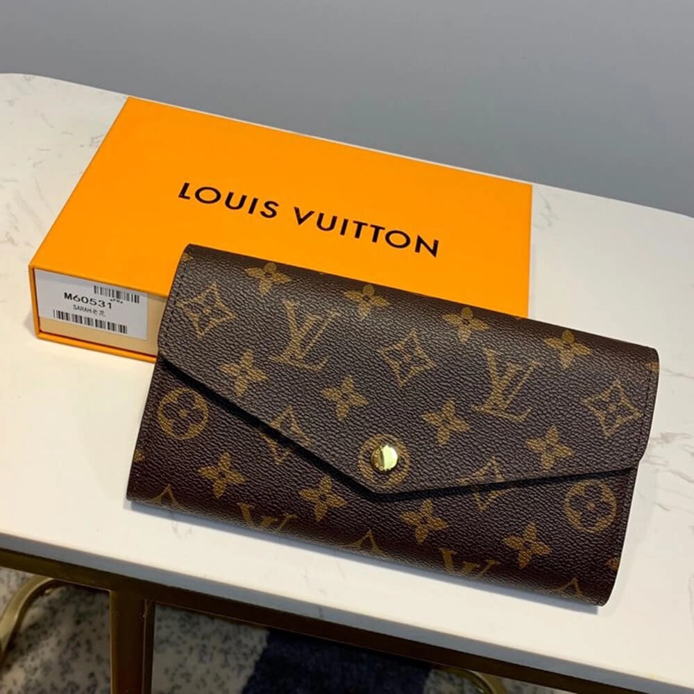 Elegant Louis Vuitton Sarah Wallet 612