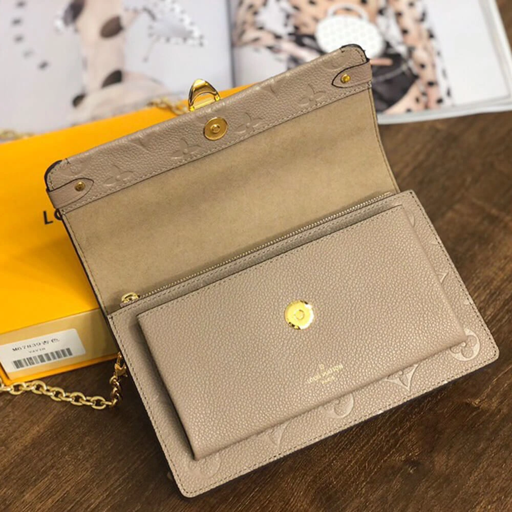 Louis Vuitton VAVIN CHAIN WALLET Snug 508