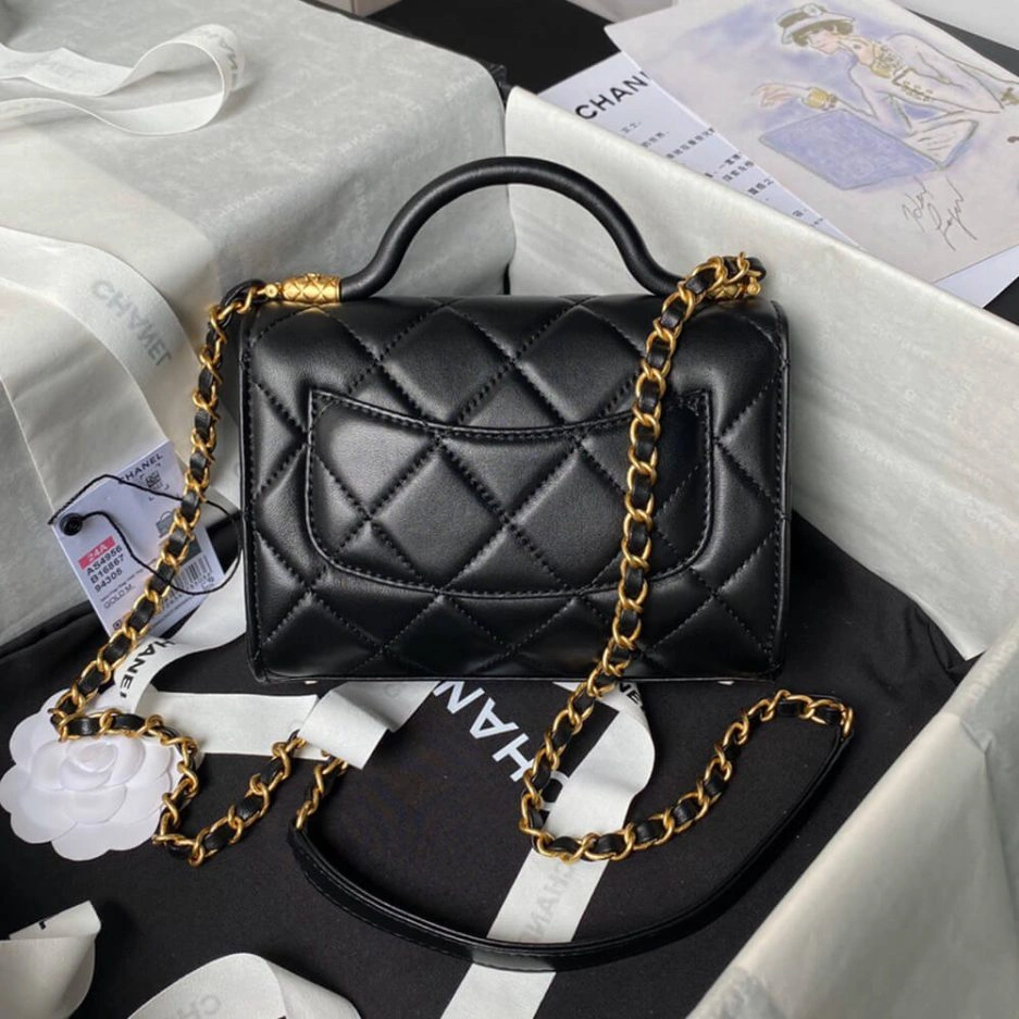 MINI FLAP BAG WITH TOP HANDLE Sporty 1068