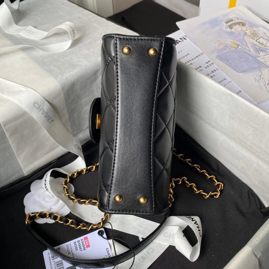 MINI FLAP BAG WITH TOP HANDLE Sporty 1068