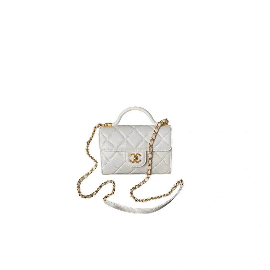 Lightweight MINI FLAP BAG WITH TOP HANDLE 1142