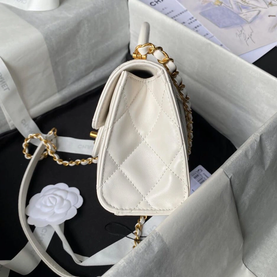 Lightweight MINI FLAP BAG WITH TOP HANDLE 1142