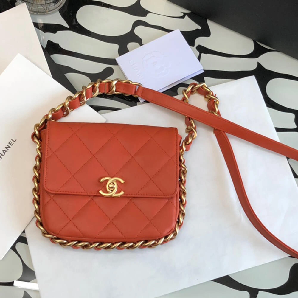 Refined MINI FLAP BAG 1158