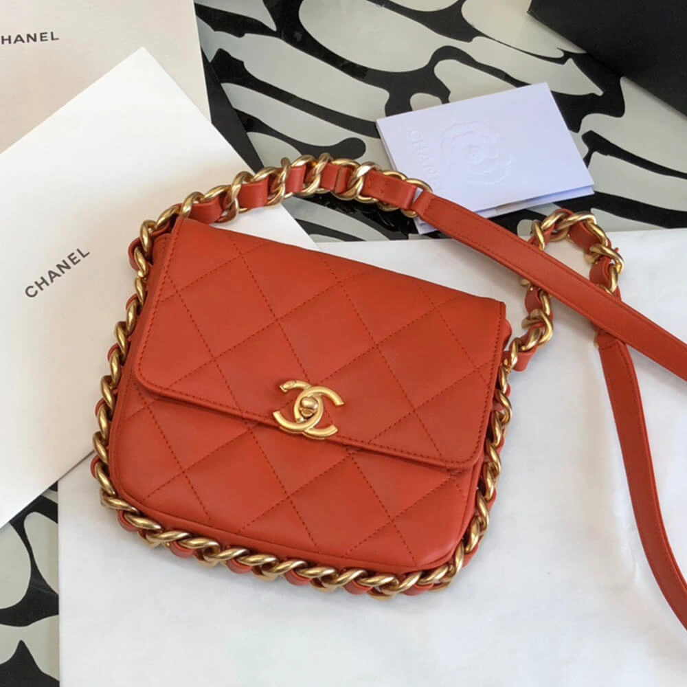Refined MINI FLAP BAG 1158