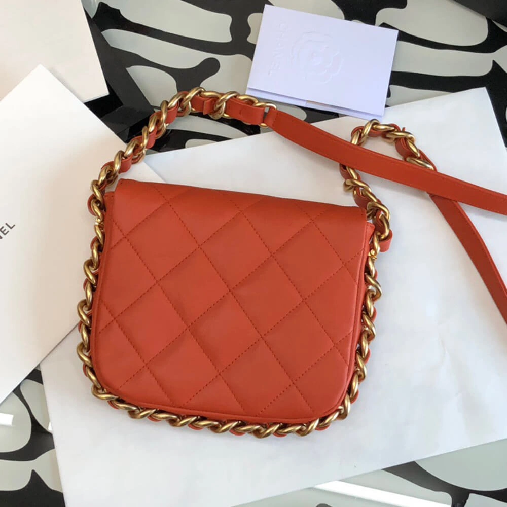 Refined MINI FLAP BAG 1158