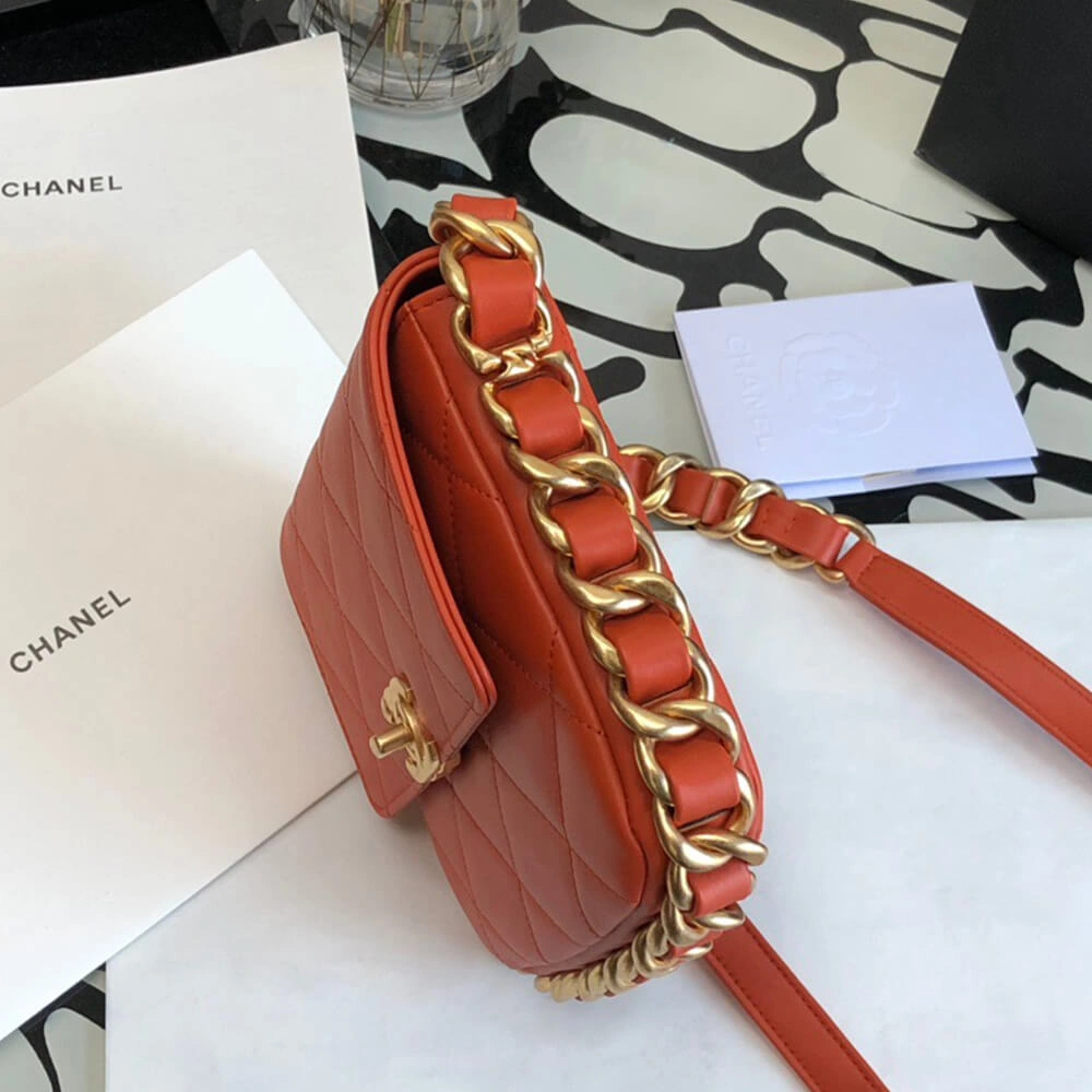 Refined MINI FLAP BAG 1158