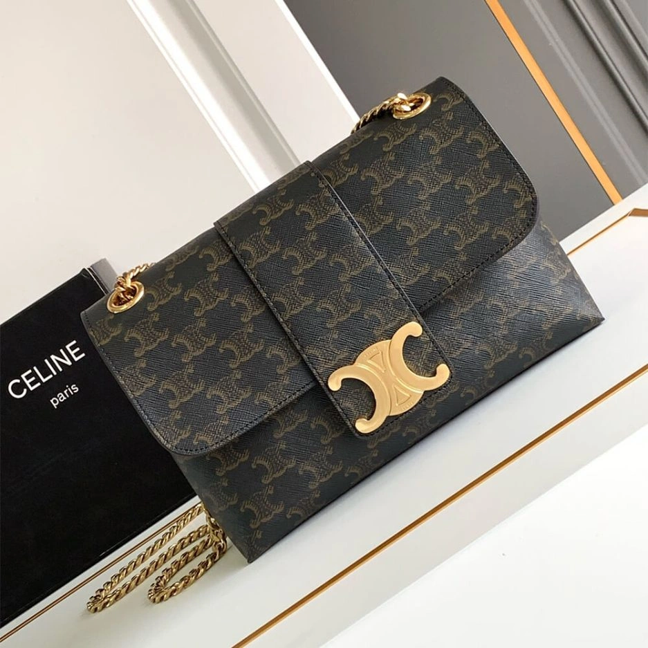 UrbanChic Medium CELINE VICTOIRE BAG WITH LOGO PRINT 1607