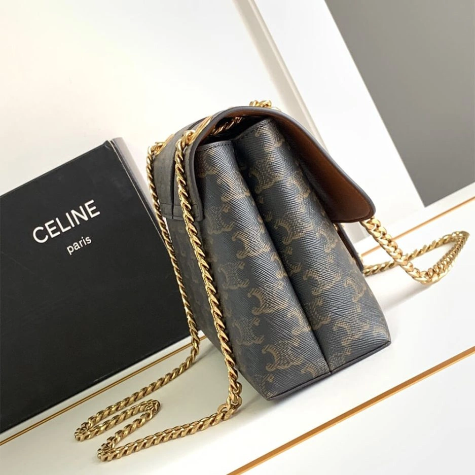 UrbanChic Medium CELINE VICTOIRE BAG WITH LOGO PRINT 1607