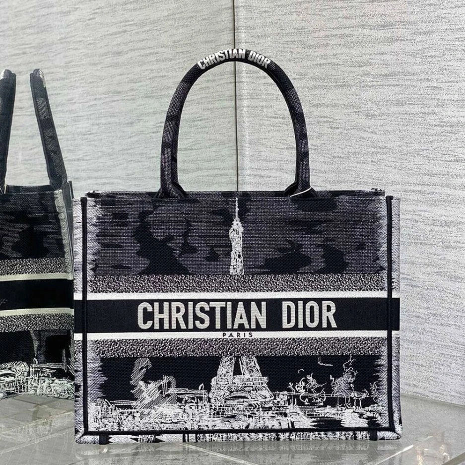 AllSeason Medium Dior Book Tote 1231