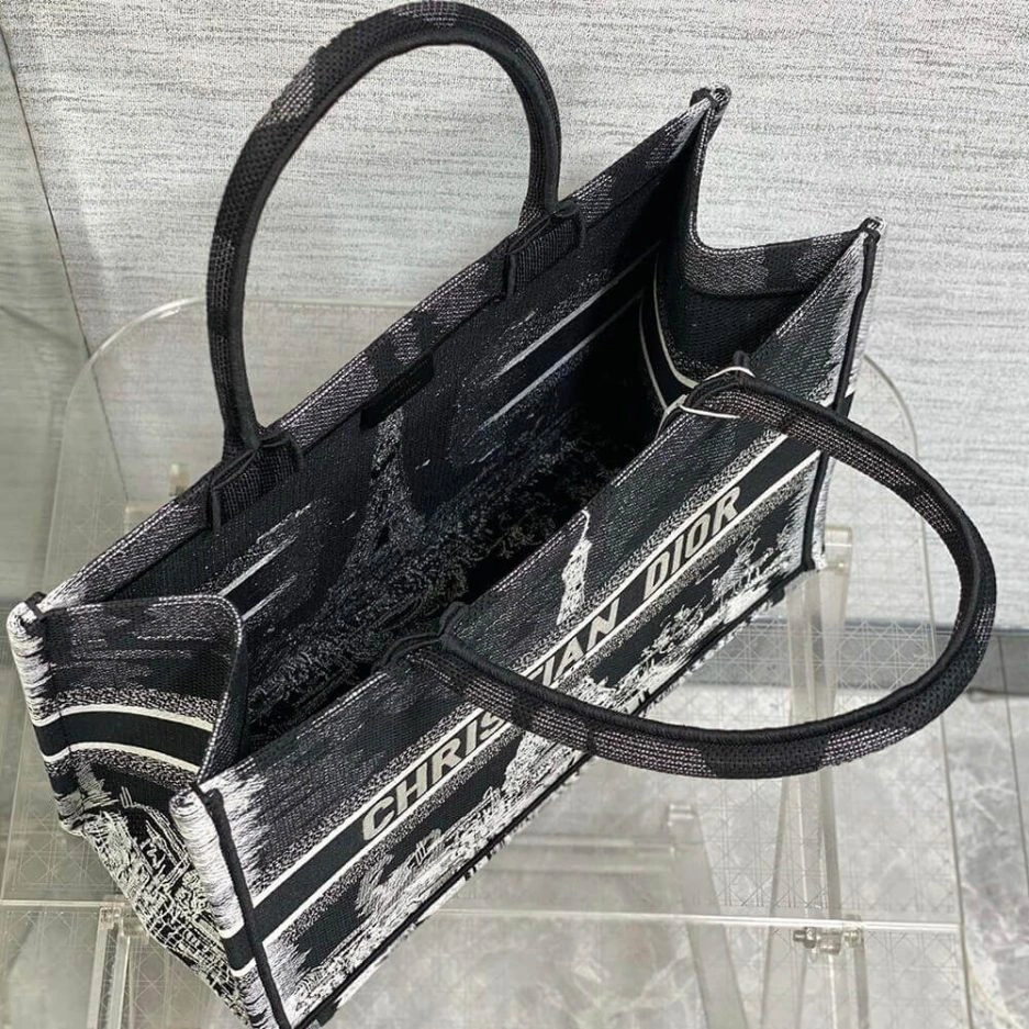 AllSeason Medium Dior Book Tote 1231