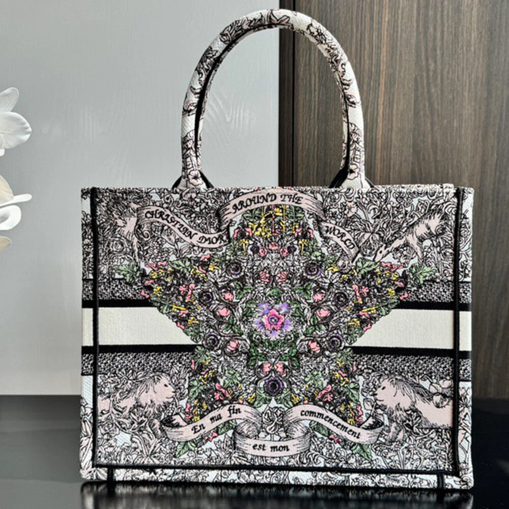 Medium Dior Book Tote Elegant 1312