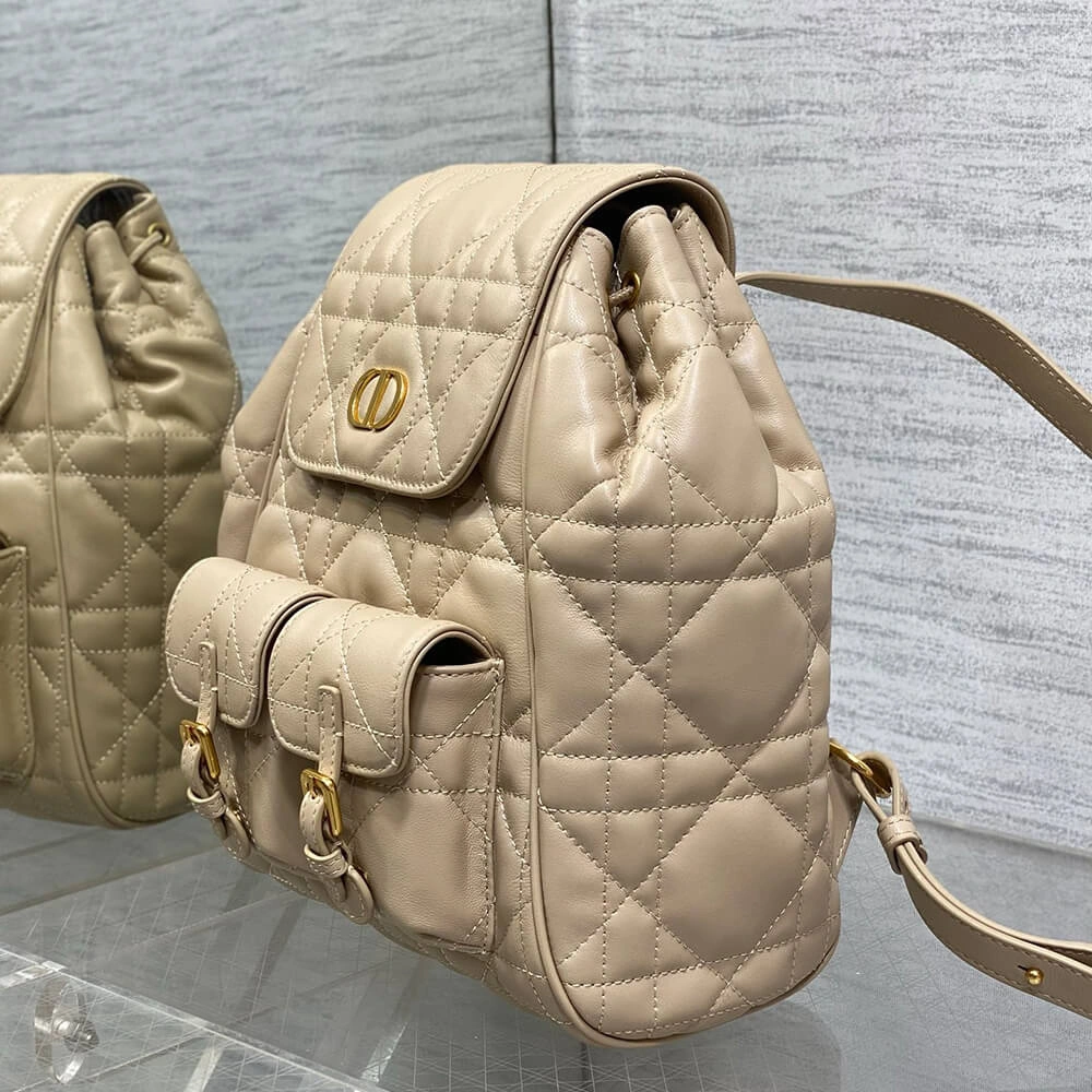 Flexible Medium Dior Caro Backpack 1313