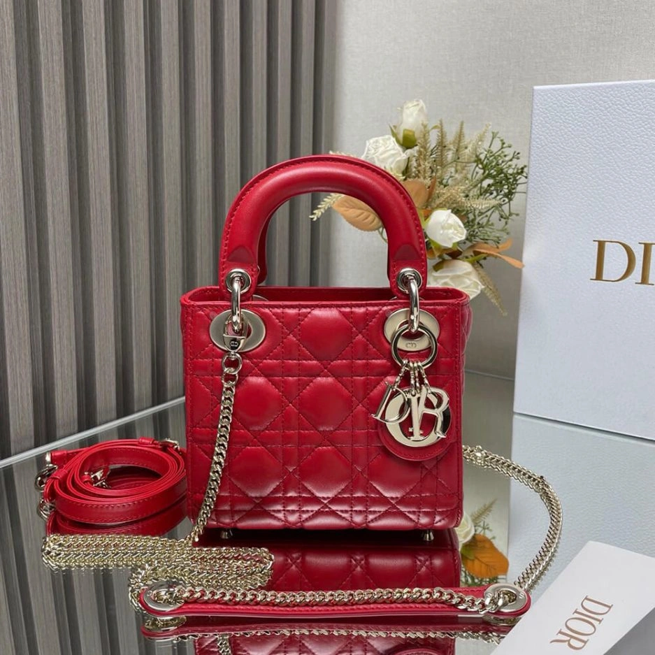 WrinkleFree Mini Lady Dior Bag 1268