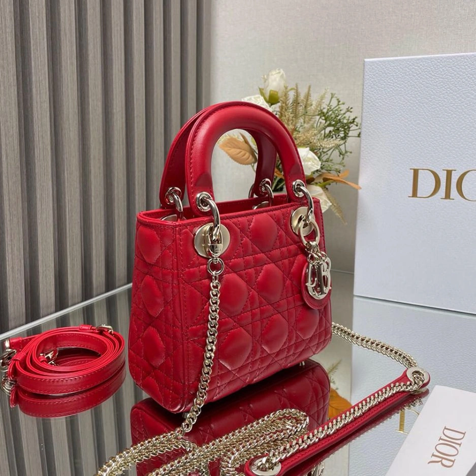 WrinkleFree Mini Lady Dior Bag 1268