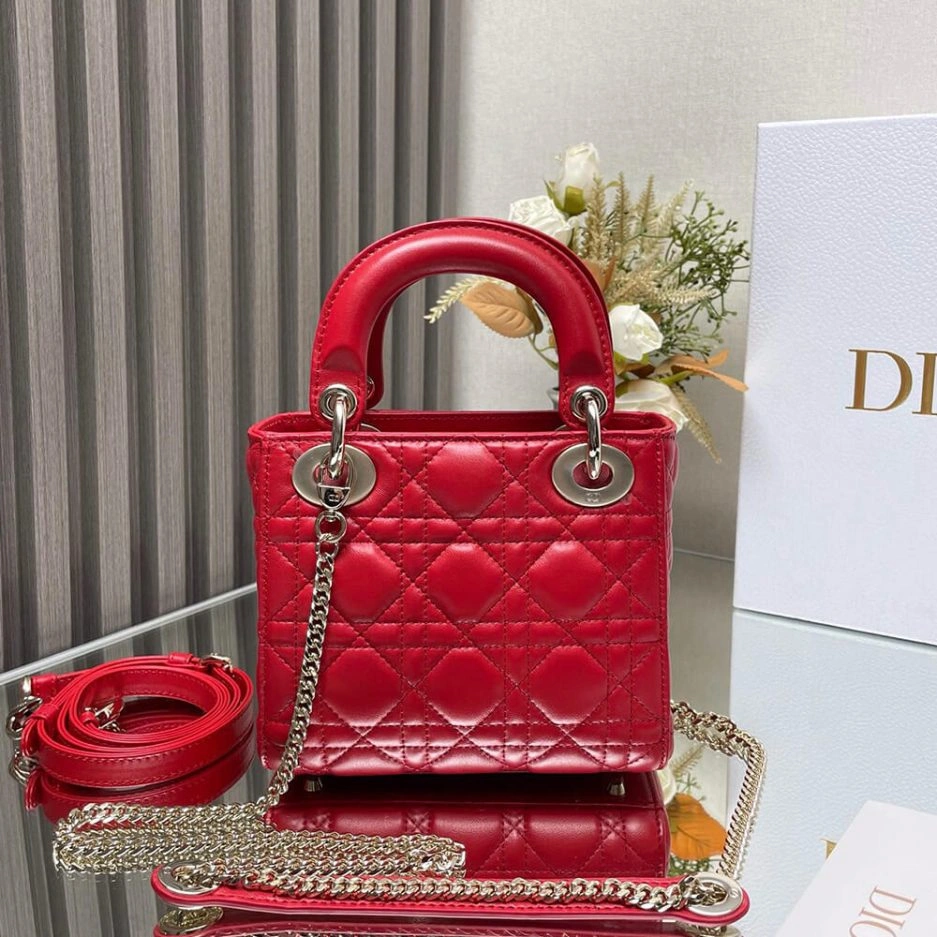 WrinkleFree Mini Lady Dior Bag 1268