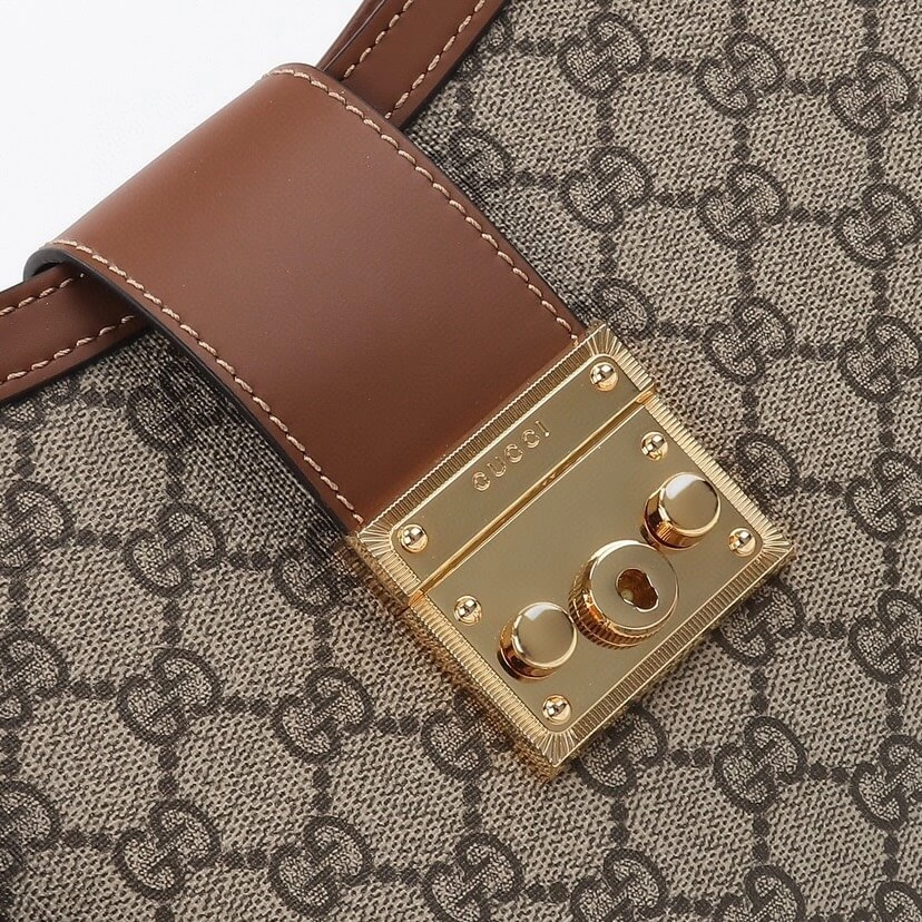 NewStyle PADLOCK GG MEDIUM SHOULDER BAG 836