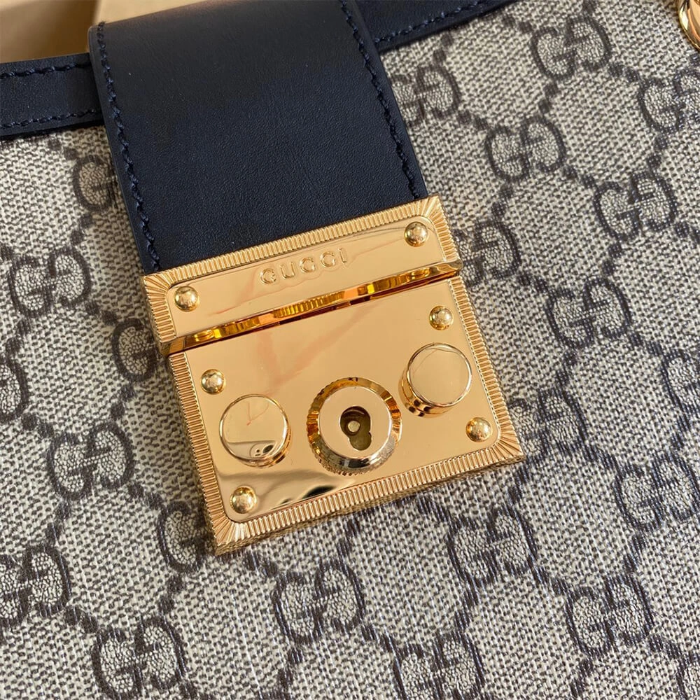 Padlock medium GG shoulder bag Popular 1044