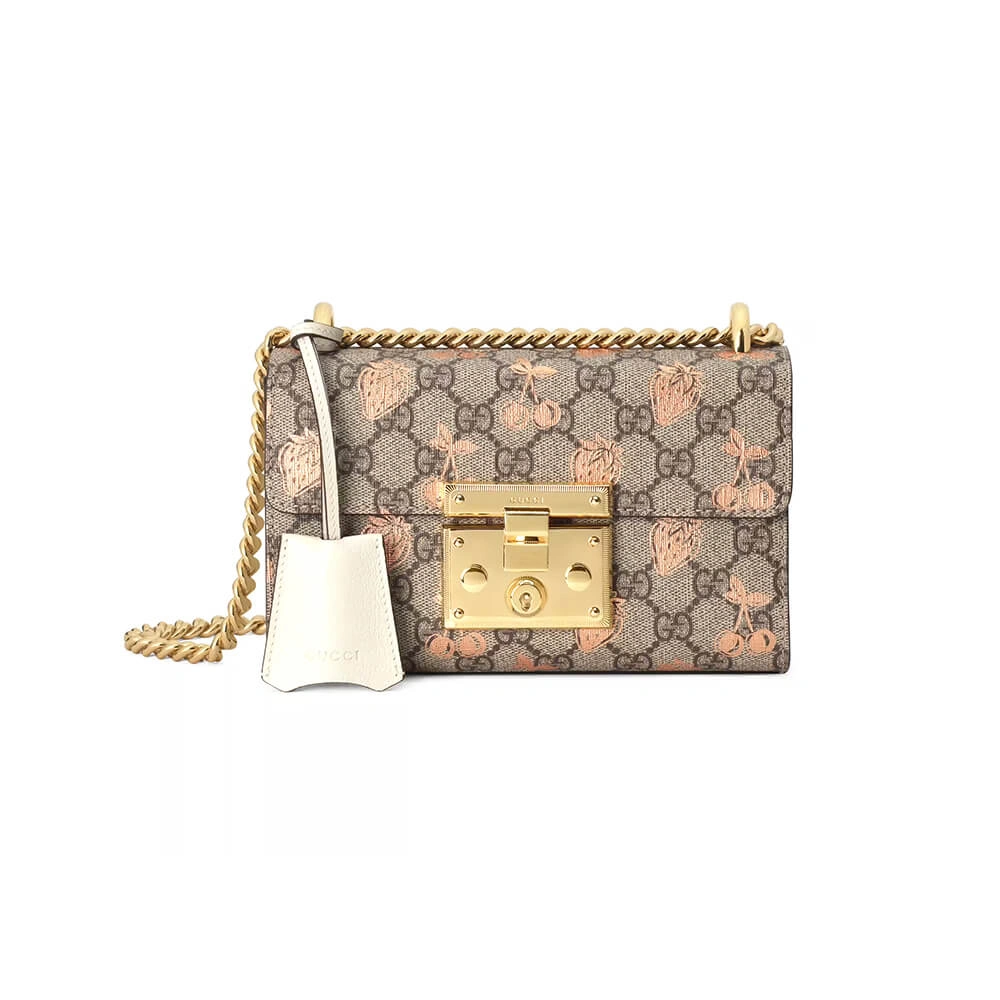 Durable Padlock small berry shoulder bag 991