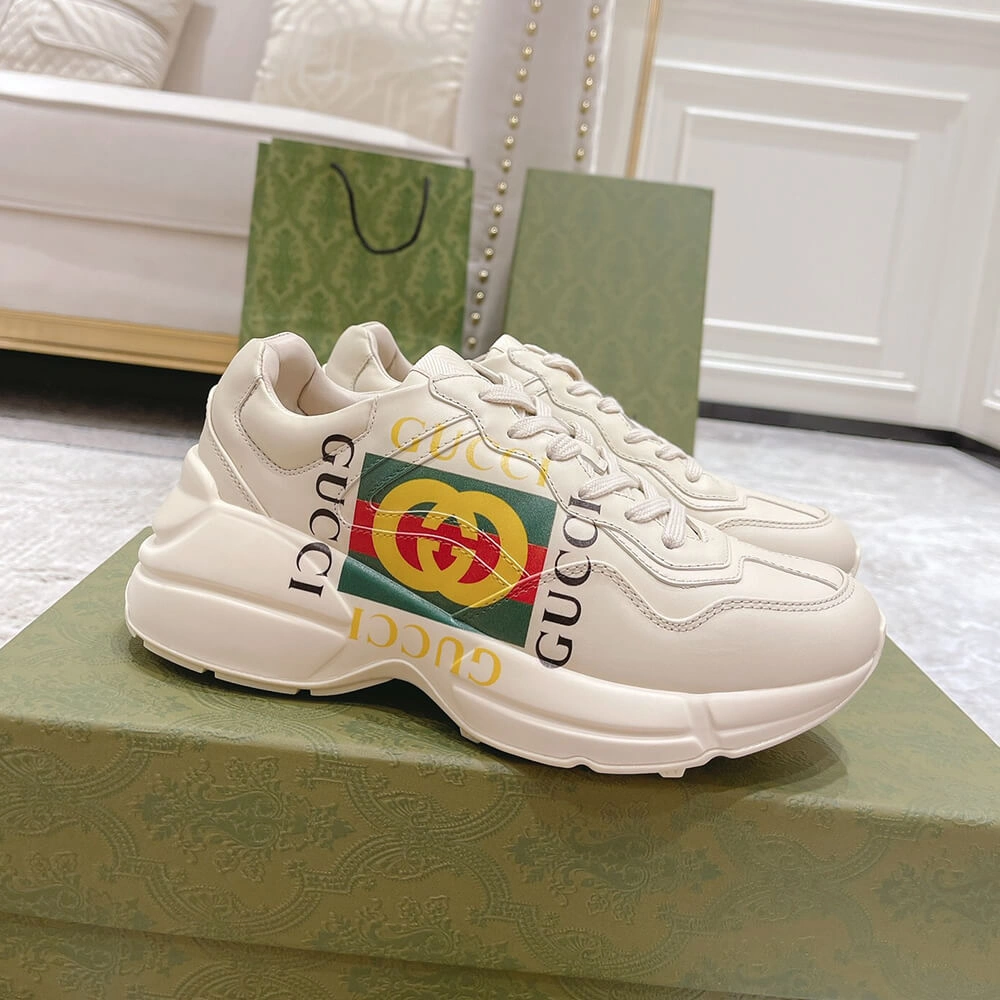 Neat Rhyton Gucci logo leather sneaker 59