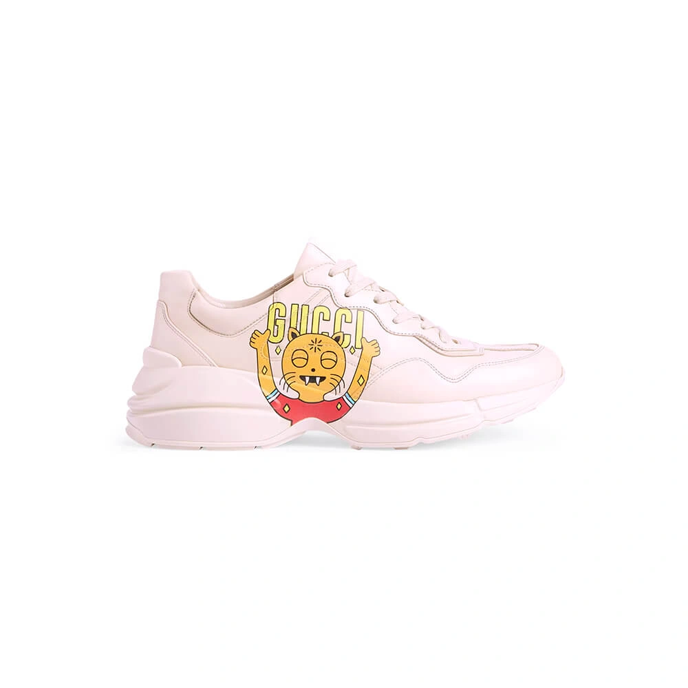 Packable Rhyton sneaker with cat print 54